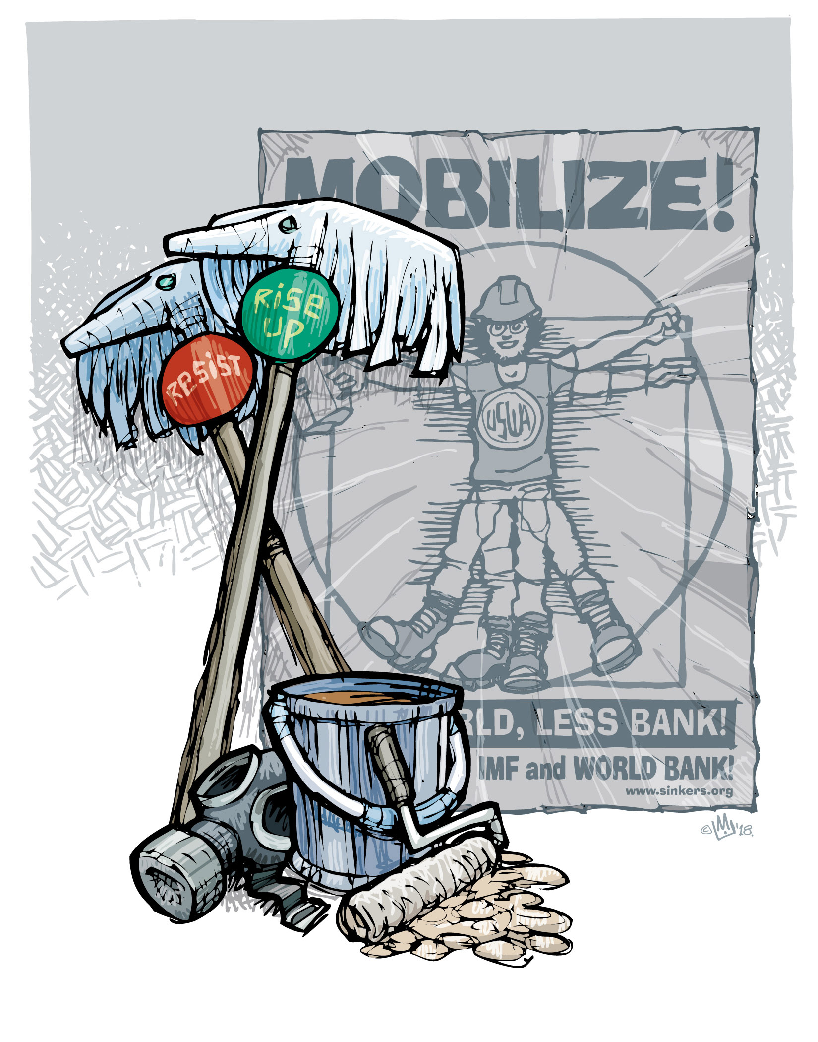 Mike Flugennock: Political Cartoons, Information Terrorism » World Bank Mike Flugennock: Political Cartoons, Information Terrorism » World Bank